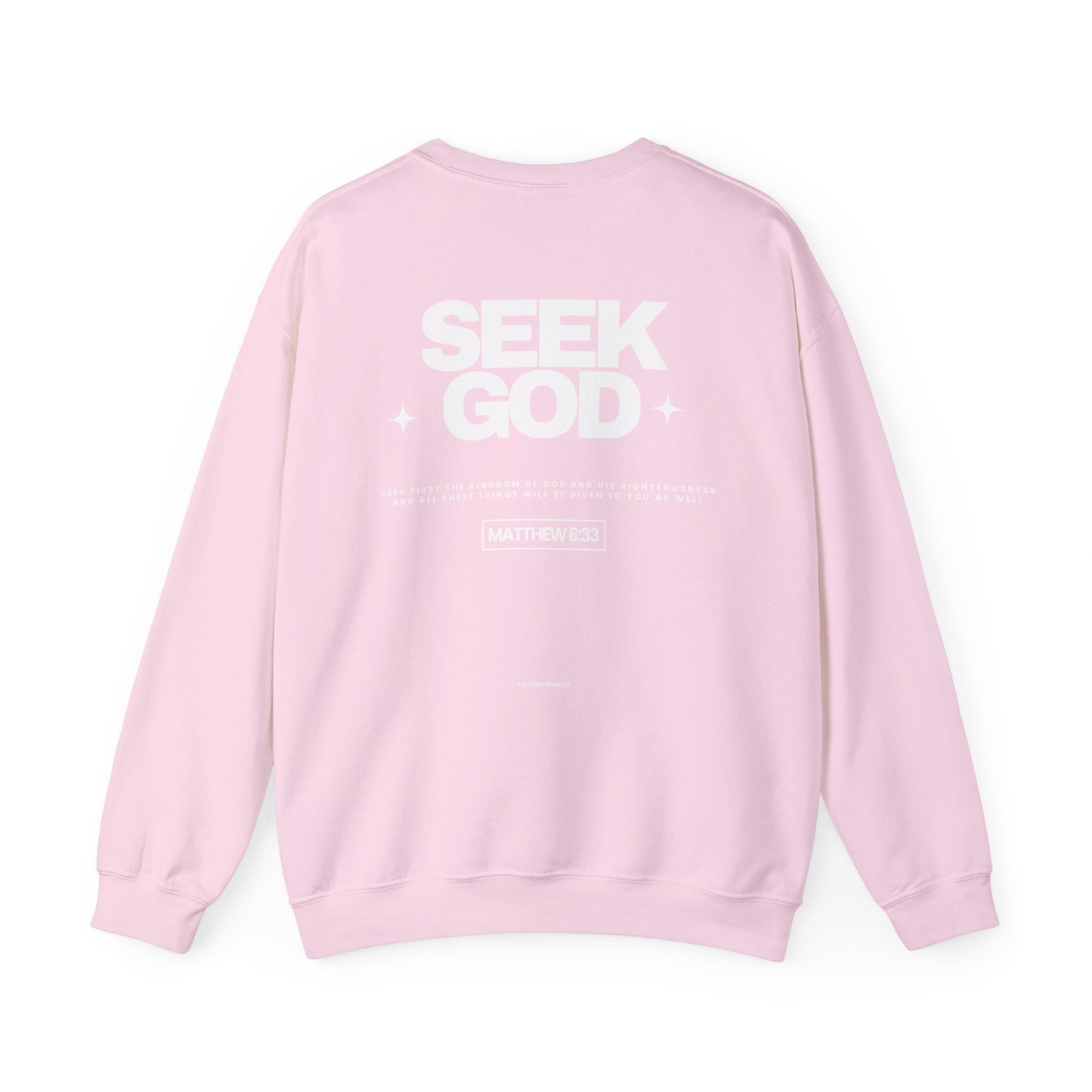 Seek God Crewneck (white)