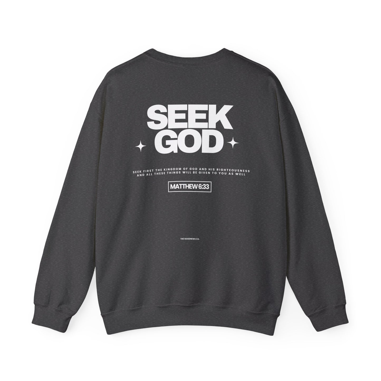 Seek God Crewneck (white)