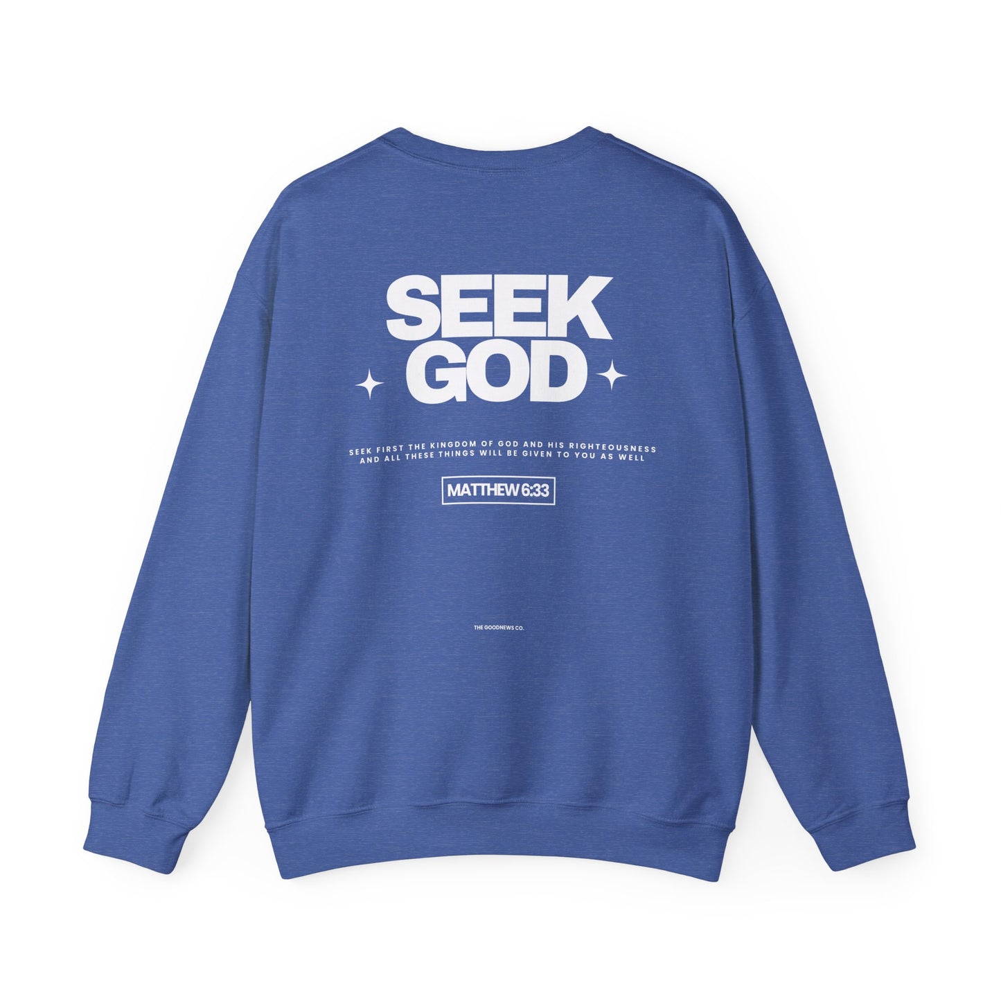 Seek God Crewneck (white)
