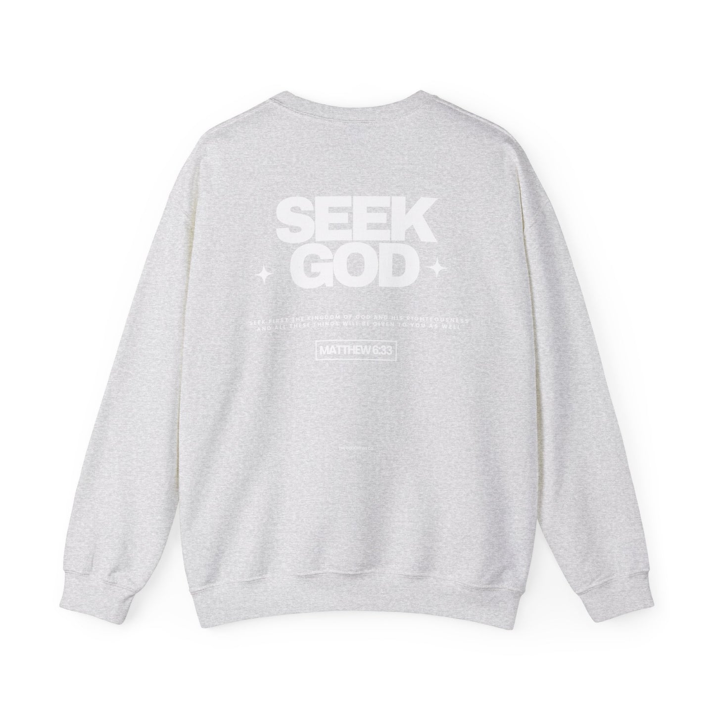 Seek God Crewneck (white)