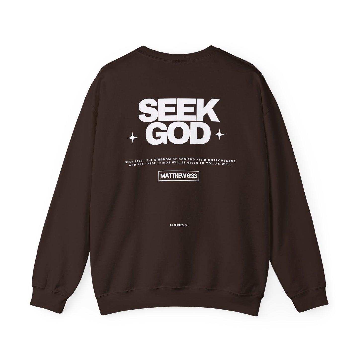 Seek God Crewneck (white)