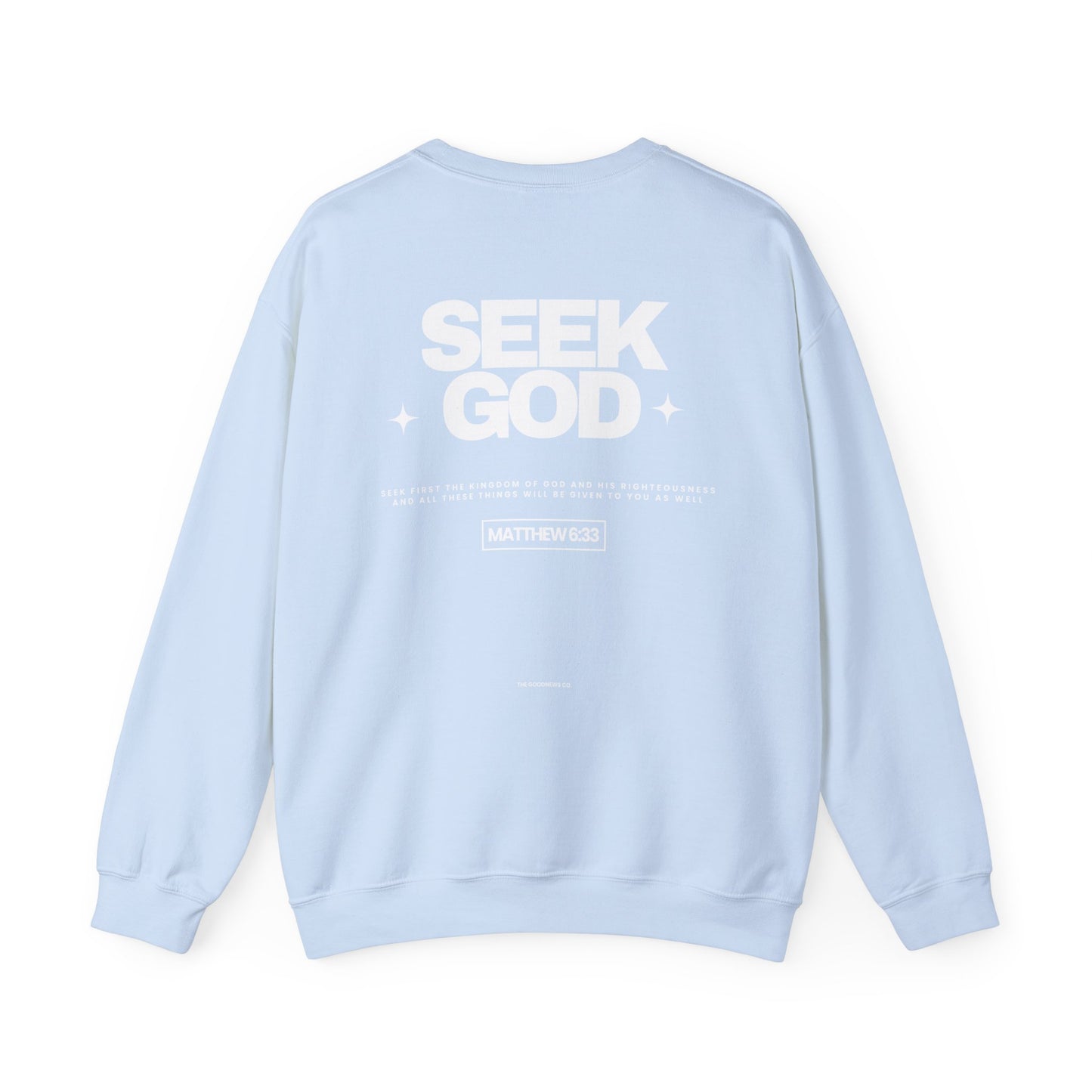 Seek God Crewneck (white)