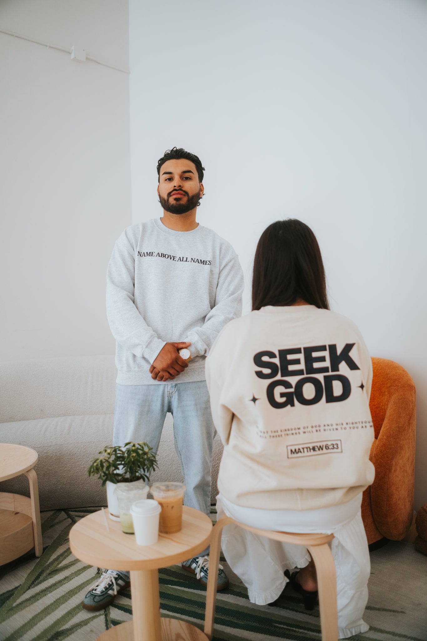 Seek God Crewneck (black)