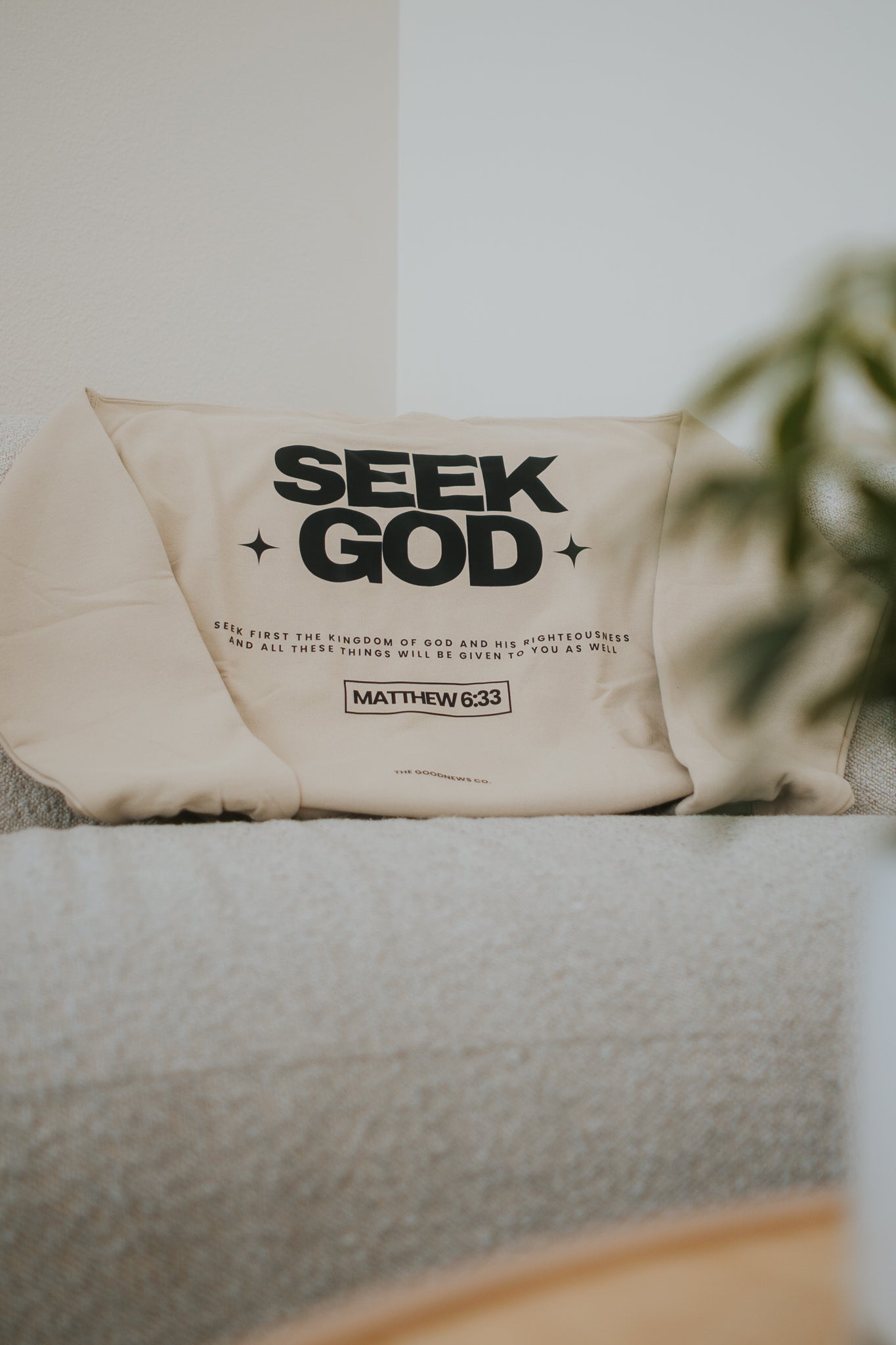 Seek God Crewneck (black)