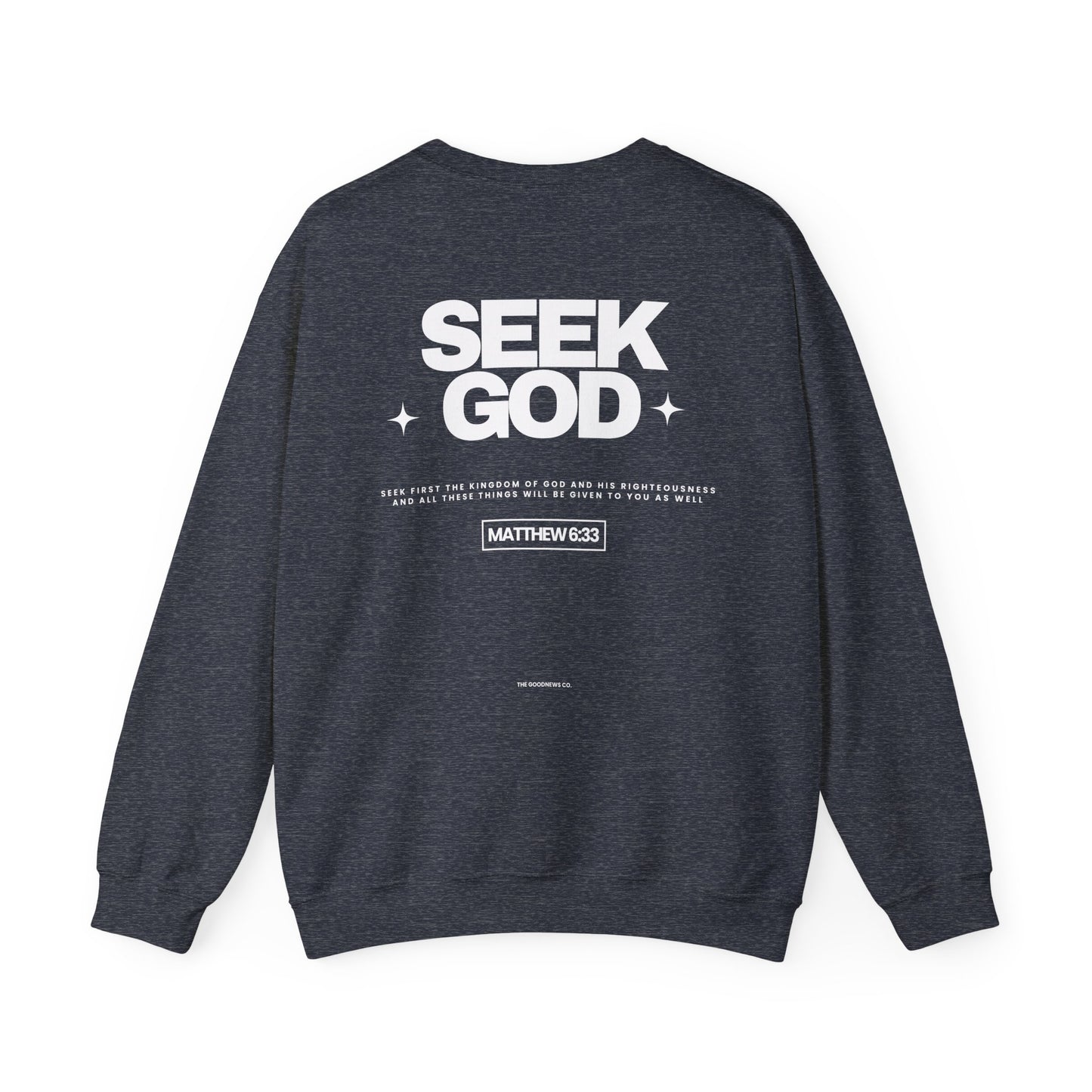 Seek God Crewneck (white)