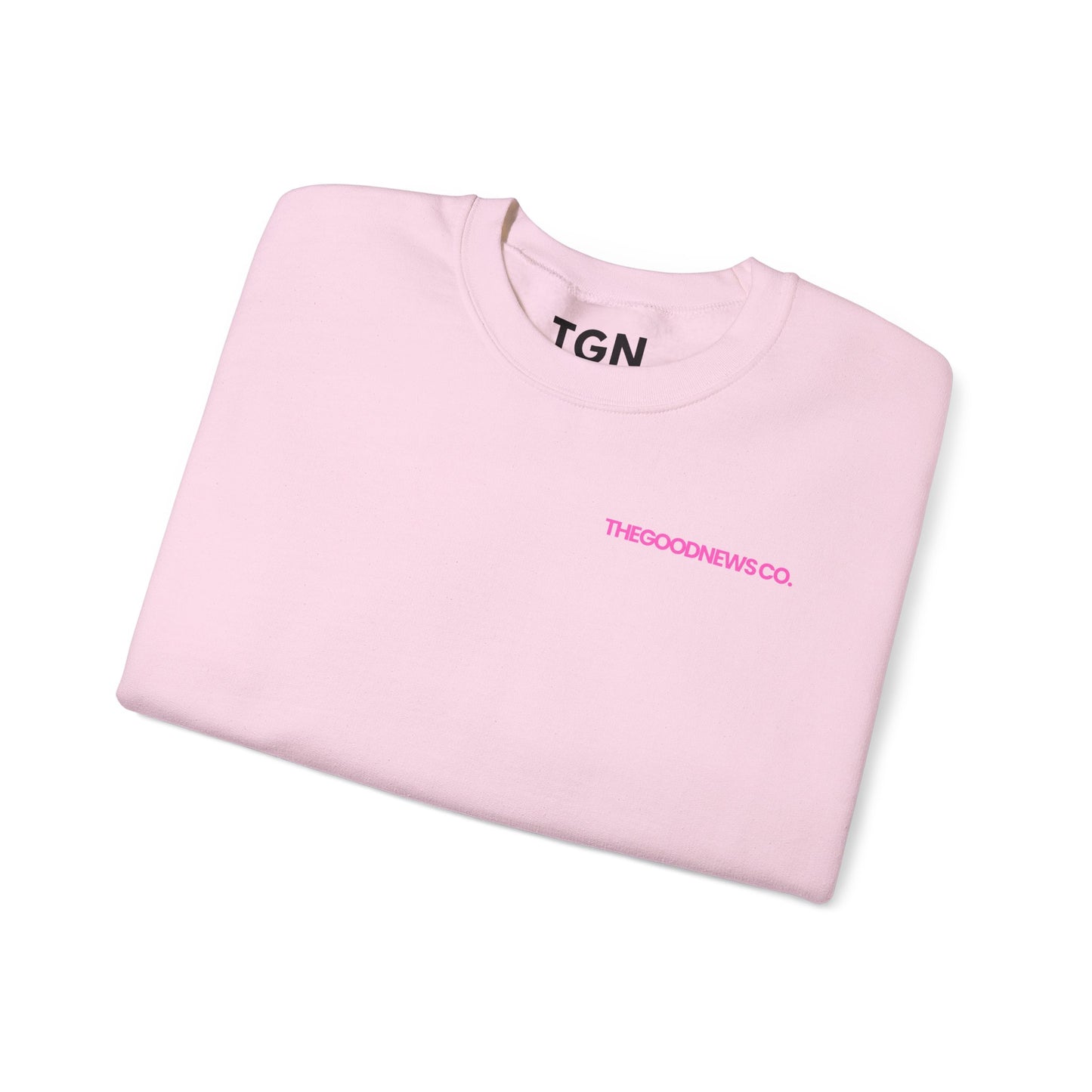 Pink Seek God Crewneck | Christian Valentine’s Gift | Matthew 6:33