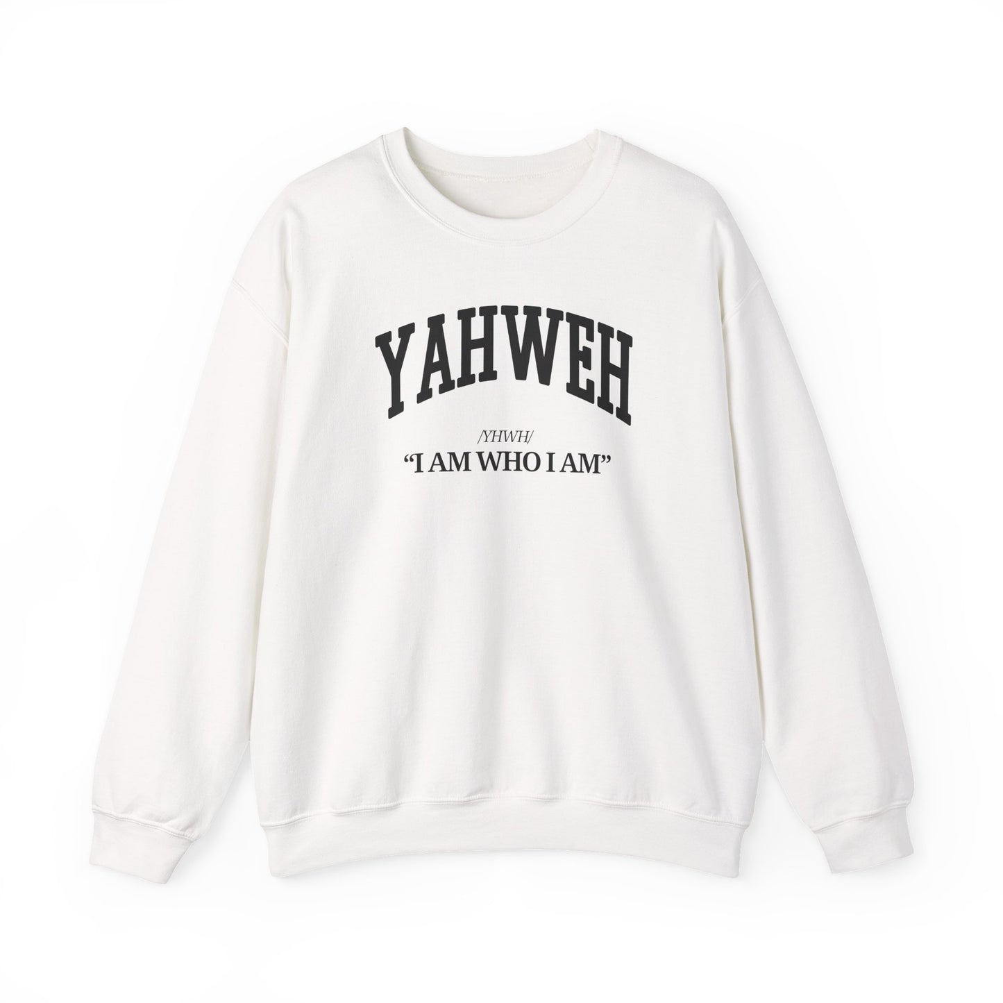 YAHWEH Crewneck Sweatshirt (Black)