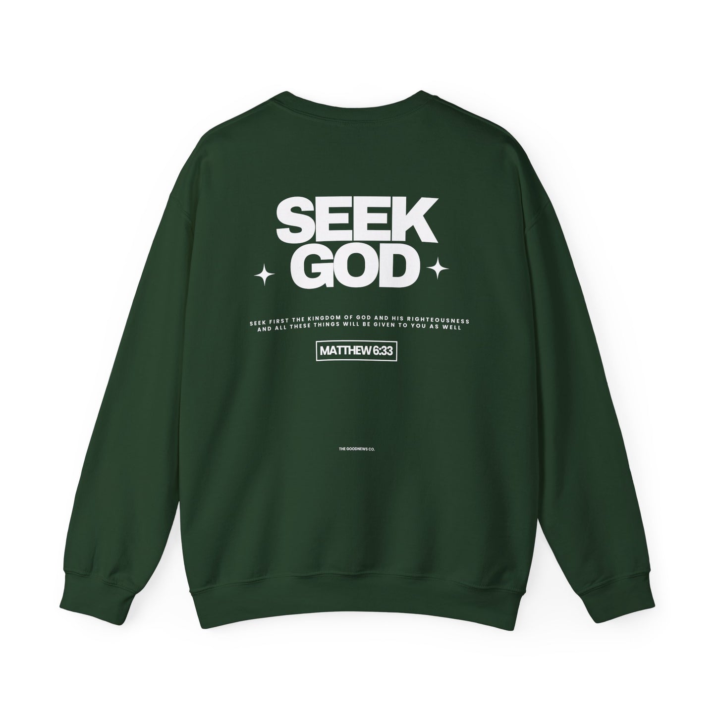 Seek God Crewneck (white)