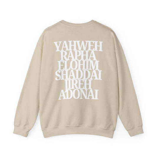 NAME ABOVE ALL NAMES (white)