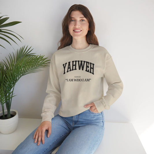 YAHWEH Crewneck Sweatshirt (Black)