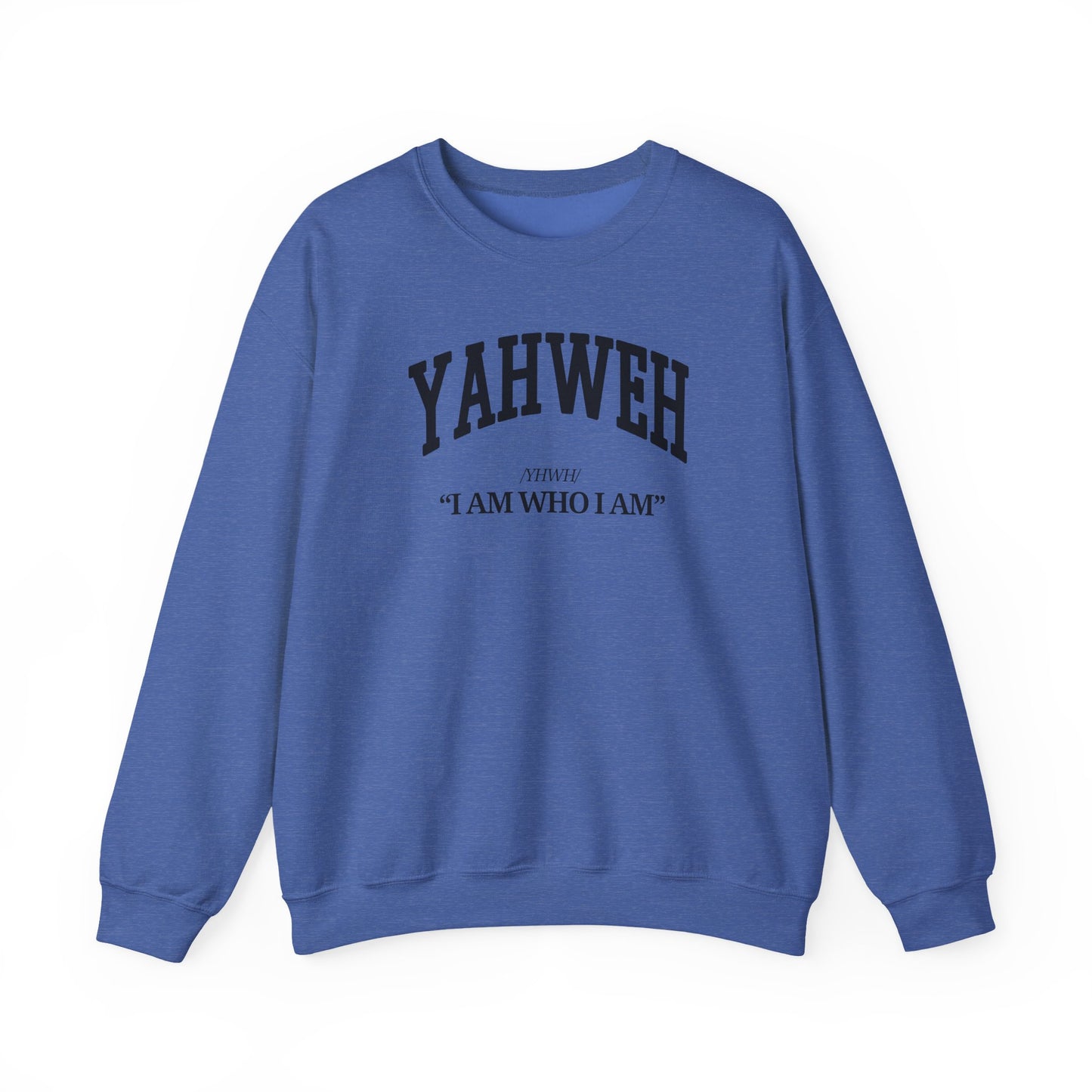 YAHWEH Crewneck Sweatshirt (Black)